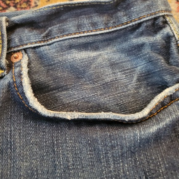 Men's Lucky Brand zippered Jeans - Picture 4 of 7